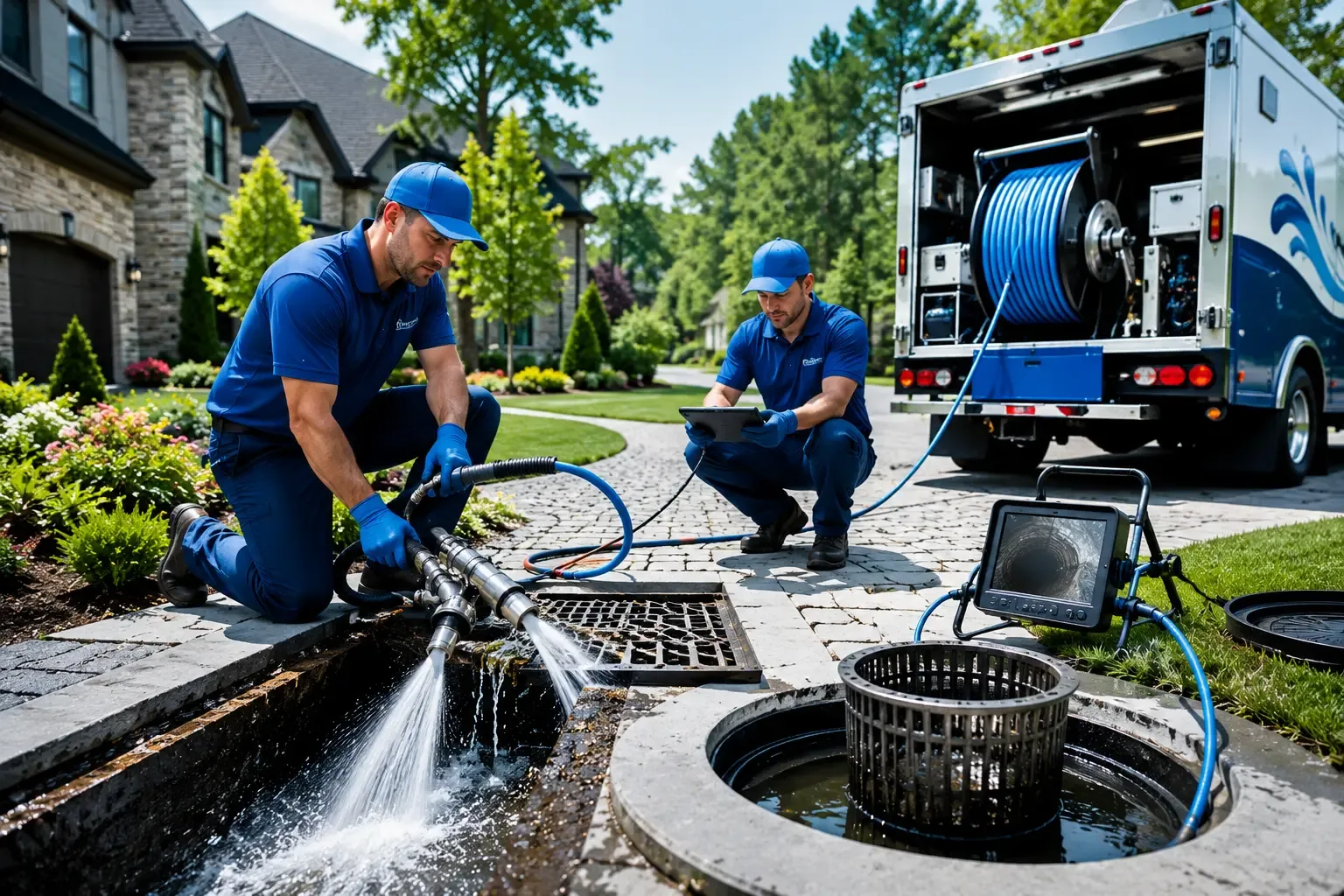 Local outdoor drain cleaning professionals in Canfield, OH